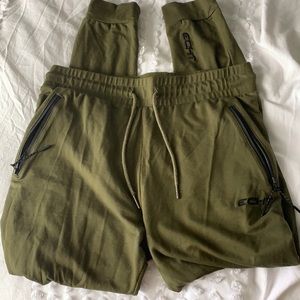 ECHT army green joggers